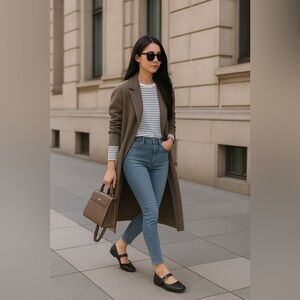 DV by Dolce Vita Black Munich Vegan Flats with Buckle Strap – Women’s Size 6 NIB